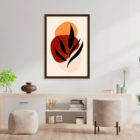 Quadro Com Moldura Abstract Color