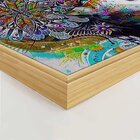 Quadro Com Moldura Abstract Face