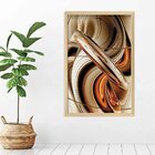 Quadro Com Moldura Abstrato