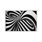 Quadro Com Moldura Abstrato 3d