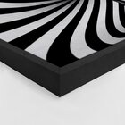 Quadro Com Moldura Abstrato 3d