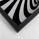 Quadro Com Moldura Abstrato 3d