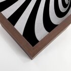 Quadro Com Moldura Abstrato 3d