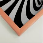 Quadro Com Moldura Abstrato 3d