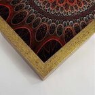 Quadro Com Moldura Abstrato Circulos