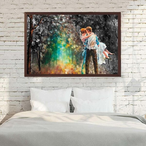 Quadro Com Moldura Amor Amor!