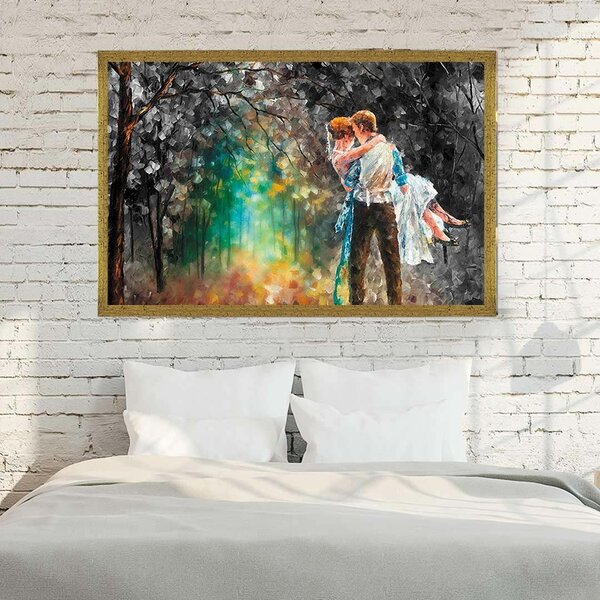 Quadro Com Moldura Amor Amor!