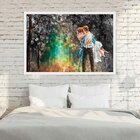 Quadro Com Moldura Amor Amor!