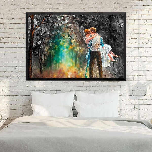 Quadro Com Moldura Amor Amor!