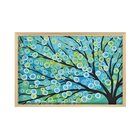 Quadro Com Moldura Árvore Painted