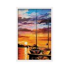 Quadro Com Moldura Atracadouro