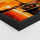 Quadro Com Moldura Atracadouro