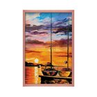 Quadro Com Moldura Atracadouro