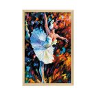 Quadro Com Moldura Bailarina