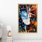 Quadro Com Moldura Bailarina