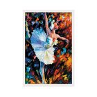 Quadro Com Moldura Bailarina