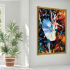 Quadro Com Moldura Bailarina