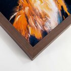 Quadro Com Moldura Brown Horse
