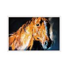 Quadro Com Moldura Brown Horse