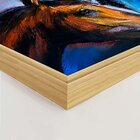 Quadro Com Moldura Cavalos