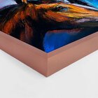 Quadro Com Moldura Cavalos