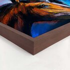 Quadro Com Moldura Cavalos