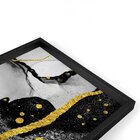 Quadro Com Moldura Chanfrada Abstrato