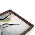 Quadro Com Moldura Chanfrada Abstrato