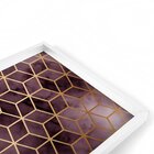 Quadro Com Moldura Chanfrada Abstratos