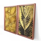 Quadro Com Moldura Chanfrada Antiga