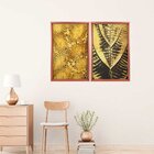 Quadro Com Moldura Chanfrada Antiga