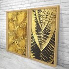 Quadro Com Moldura Chanfrada Antiga