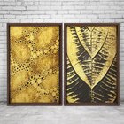 Quadro Com Moldura Chanfrada Antiga