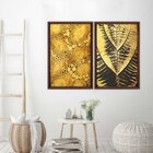 Quadro Com Moldura Chanfrada Antiga