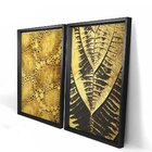 Quadro Com Moldura Chanfrada Antiga