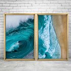 Quadro Com Moldura Chanfrada Beach