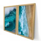 Quadro Com Moldura Chanfrada Beach