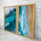 Quadro Com Moldura Chanfrada Beach