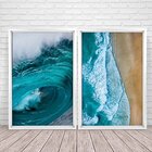 Quadro Com Moldura Chanfrada Beach