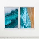 Quadro Com Moldura Chanfrada Beach