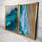 Quadro Com Moldura Chanfrada Beach