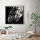 Quadro Com Moldura Chanfrada Beauty Face