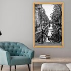 Quadro Com Moldura Chanfrada Bicicleta Antiga