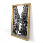 Quadro Com Moldura Chanfrada Bicicleta Antiga