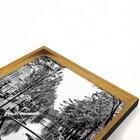 Quadro Com Moldura Chanfrada Bicicleta Antiga