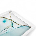 Quadro Com Moldura Chanfrada Elementais