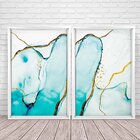 Quadro Com Moldura Chanfrada Elementais