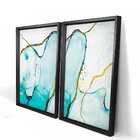 Quadro Com Moldura Chanfrada Elementais