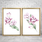 Quadro Com Moldura Chanfrada Flor