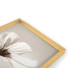 Quadro Com Moldura Chanfrada Flor Classica